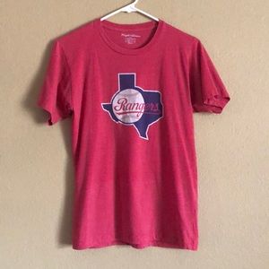 Texas Rangers old school logo t-shirt